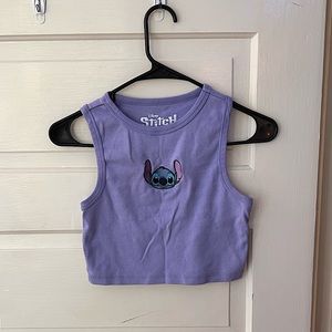 Stitch Disney Tank in Purple, Size S